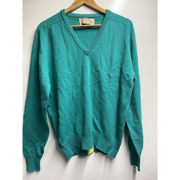 vintage alan paine shetland wool sweater Deadstock Size 42 Men’s New - Picture 1 of 5